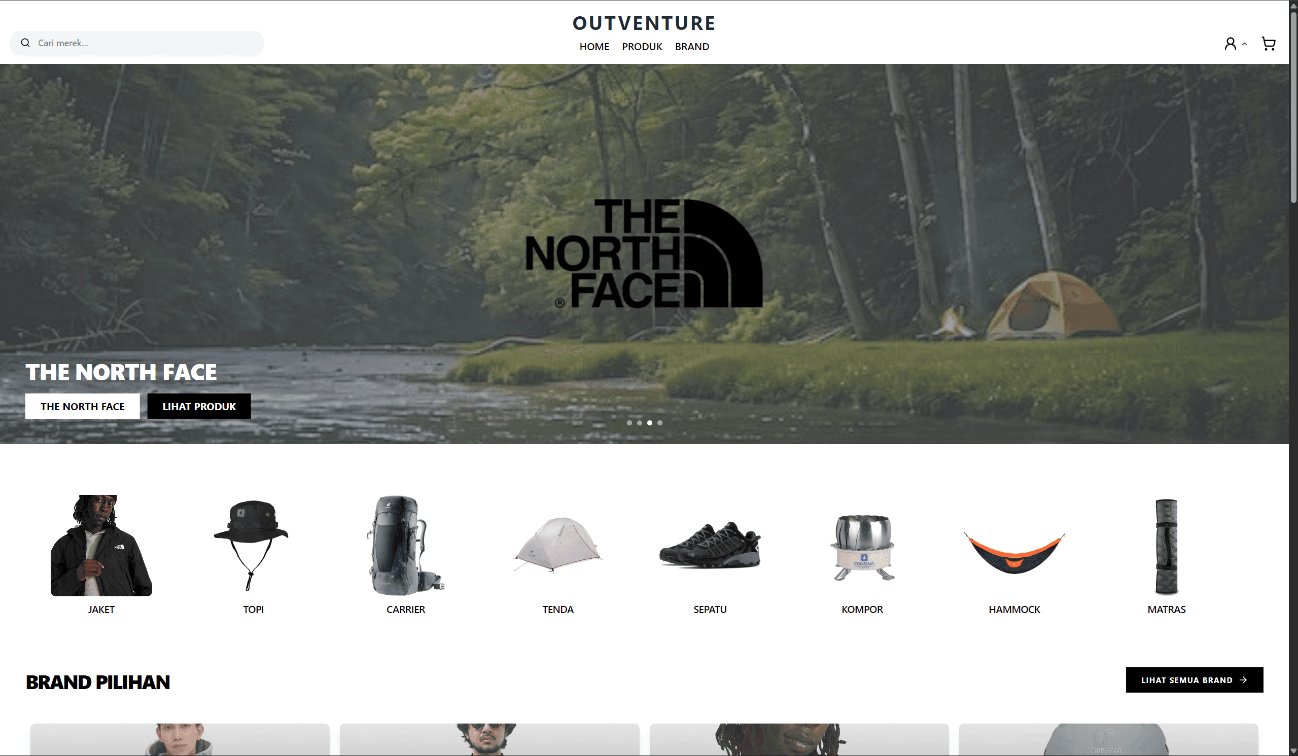Outventure E-commerce App